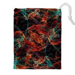 Fractal Drawstring Pouch (4xl) by Sparkle