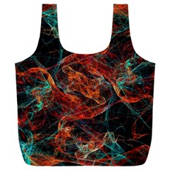 Fractal Full Print Recycle Bag (xxl) by Sparkle