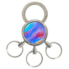 Fractal 3-ring Key Chain by Sparkle