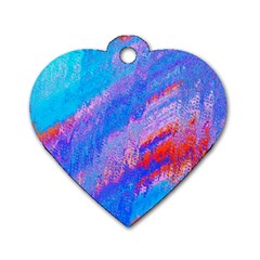 Fractal Dog Tag Heart (two Sides)