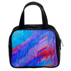 Fractal Classic Handbag (two Sides) by Sparkle