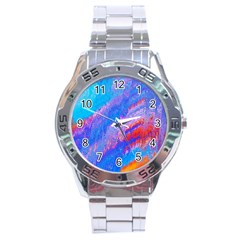 Fractal Stainless Steel Analogue Watch by Sparkle