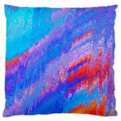 Fractal Large Cushion Case (one Side) by Sparkle