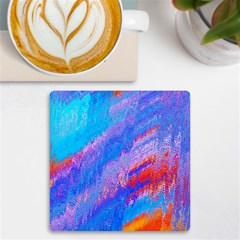 Fractal Uv Print Square Tile Coaster 