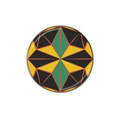 Abstract Pattern Geometric Backgrounds   Hat Clip Ball Marker by Eskimos