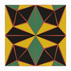 Abstract Pattern Geometric Backgrounds   Medium Glasses Cloth (2 Sides) by Eskimos