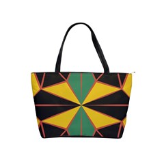 Abstract Pattern Geometric Backgrounds   Classic Shoulder Handbag by Eskimos