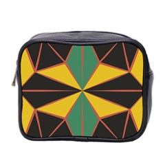 Abstract Pattern Geometric Backgrounds   Mini Toiletries Bag (two Sides) by Eskimos