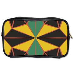 Abstract Pattern Geometric Backgrounds   Toiletries Bag (one Side) by Eskimos