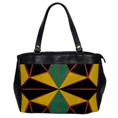 Abstract Pattern Geometric Backgrounds   Oversize Office Handbag by Eskimos