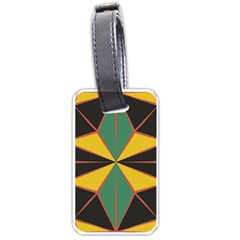 Abstract Pattern Geometric Backgrounds   Luggage Tag (one Side) by Eskimos