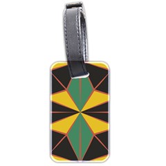 Abstract Pattern Geometric Backgrounds   Luggage Tag (two Sides) by Eskimos