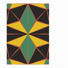 Abstract Pattern Geometric Backgrounds   Small Garden Flag (two Sides) by Eskimos