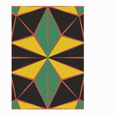 Abstract Pattern Geometric Backgrounds   Large Garden Flag (two Sides) by Eskimos