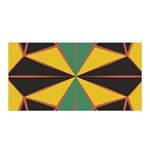 Abstract pattern geometric backgrounds   Satin Wrap Front