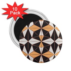 Abstract Pattern Geometric Backgrounds   2 25  Magnets (10 Pack)  by Eskimos