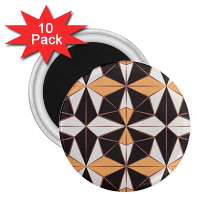 Abstract pattern geometric backgrounds   2.25  Magnets (10 pack) 