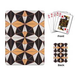 Abstract Pattern Geometric Backgrounds   Playing Cards Single Design (rectangle) by Eskimos