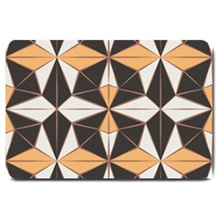 Abstract Pattern Geometric Backgrounds   Large Doormat  by Eskimos