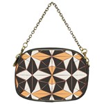 Abstract pattern geometric backgrounds   Chain Purse (Two Sides) Front