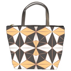 Abstract Pattern Geometric Backgrounds   Bucket Bag by Eskimos