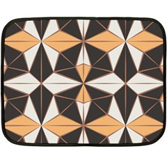 Abstract Pattern Geometric Backgrounds   Fleece Blanket (mini) by Eskimos