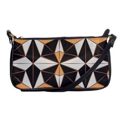 Abstract Pattern Geometric Backgrounds   Shoulder Clutch Bag by Eskimos