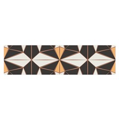 Abstract Pattern Geometric Backgrounds   Satin Scarf (oblong) by Eskimos