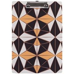 Abstract Pattern Geometric Backgrounds   A4 Clipboard by Eskimos