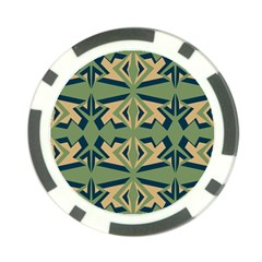 Abstract Pattern Geometric Backgrounds   Poker Chip Card Guard by Eskimos