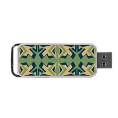 Abstract Pattern Geometric Backgrounds   Portable Usb Flash (two Sides) by Eskimos