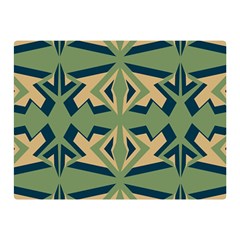 Abstract Pattern Geometric Backgrounds   Double Sided Flano Blanket (mini)  by Eskimos