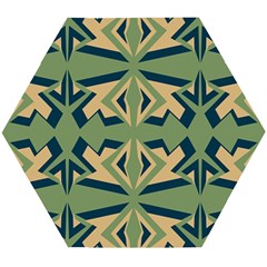 Abstract Pattern Geometric Backgrounds   Wooden Puzzle Hexagon by Eskimos