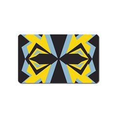 Abstract Pattern Geometric Backgrounds   Magnet (name Card) by Eskimos