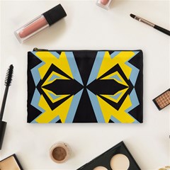 Abstract Pattern Geometric Backgrounds   Cosmetic Bag (medium) by Eskimos