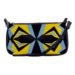 Abstract Pattern Geometric Backgrounds   Shoulder Clutch Bag by Eskimos