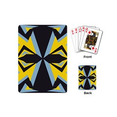 Abstract Pattern Geometric Backgrounds   Playing Cards Single Design (mini) by Eskimos