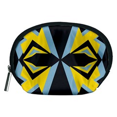 Abstract Pattern Geometric Backgrounds   Accessory Pouch (medium) by Eskimos