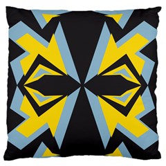 Abstract Pattern Geometric Backgrounds   Standard Flano Cushion Case (one Side) by Eskimos