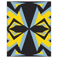 Abstract Pattern Geometric Backgrounds   Drawstring Bag (small) by Eskimos