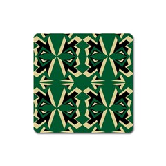 Abstract Pattern Geometric Backgrounds   Square Magnet by Eskimos