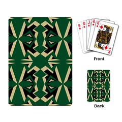 Abstract Pattern Geometric Backgrounds   Playing Cards Single Design (rectangle) by Eskimos