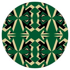 Abstract Pattern Geometric Backgrounds   Round Trivet