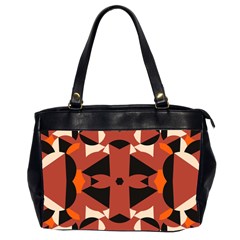 Abstract Pattern Geometric Backgrounds   Oversize Office Handbag (2 Sides)