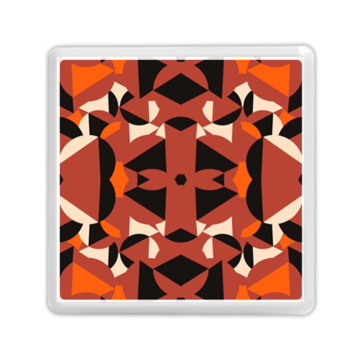 Abstract pattern geometric backgrounds   Memory Card Reader (Square)