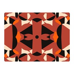 Abstract Pattern Geometric Backgrounds   Double Sided Flano Blanket (mini)  by Eskimos