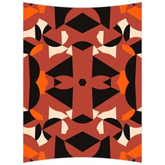 Abstract Pattern Geometric Backgrounds   Back Support Cushion by Eskimos