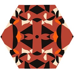 Abstract Pattern Geometric Backgrounds   Wooden Puzzle Hexagon by Eskimos