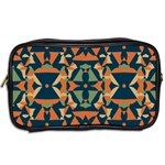 Abstract pattern geometric backgrounds   Toiletries Bag (Two Sides) Back