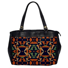 Abstract Pattern Geometric Backgrounds   Oversize Office Handbag by Eskimos